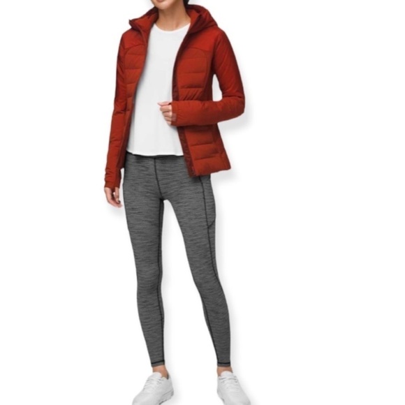 Lululemon Speed Up Tight 28" Full-On Luxtreme Variegated Knit Black Heather 2 - Picture 6 of 14